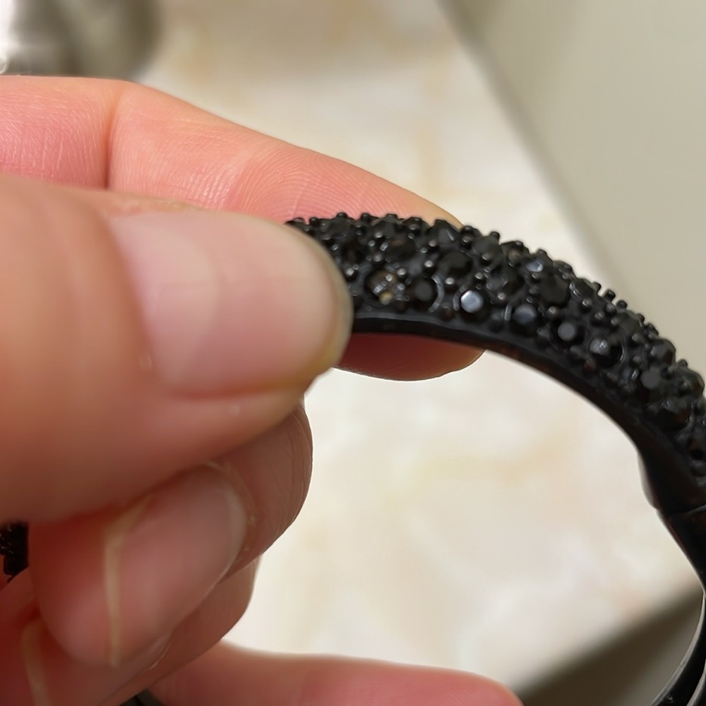Gorgeous black crystal bracelet - Picture 5 of 5